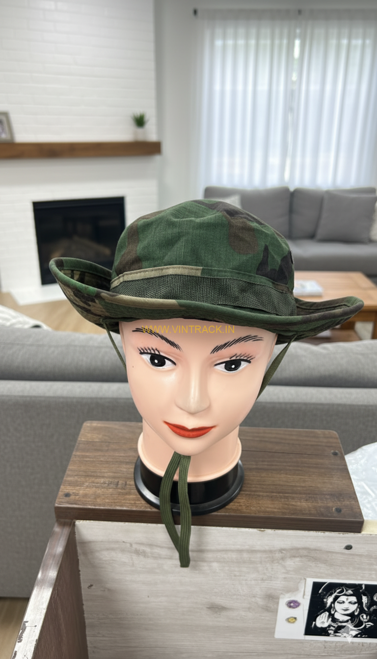 Bucket Hat,Camouflage Cotton Fishing Sun Hat Outdoor Hunting Hat for Child Men and Women - Image 5