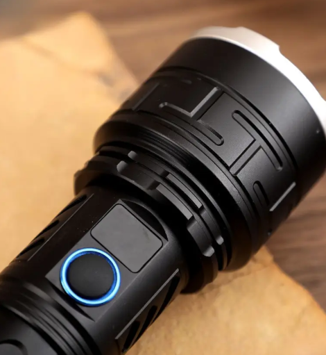 MZ M990 (RECHARGEABLE LED METAL TORCH) Zoomable 300W with 30000mAh Battery Torch (Black, 25 cm, Rechargeable) - Image 2