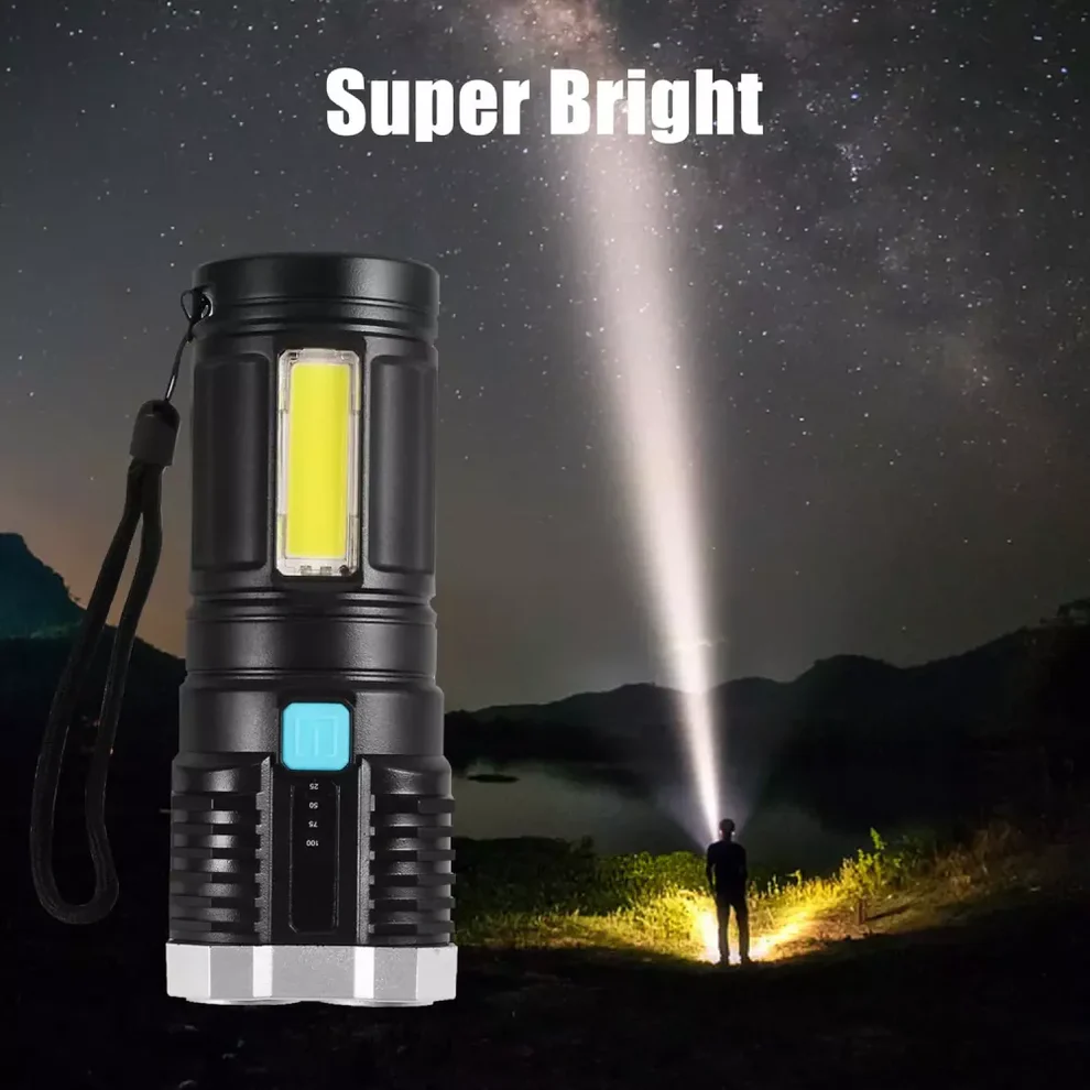 Lumen Rechargeable Flashlight Torch - Image 3
