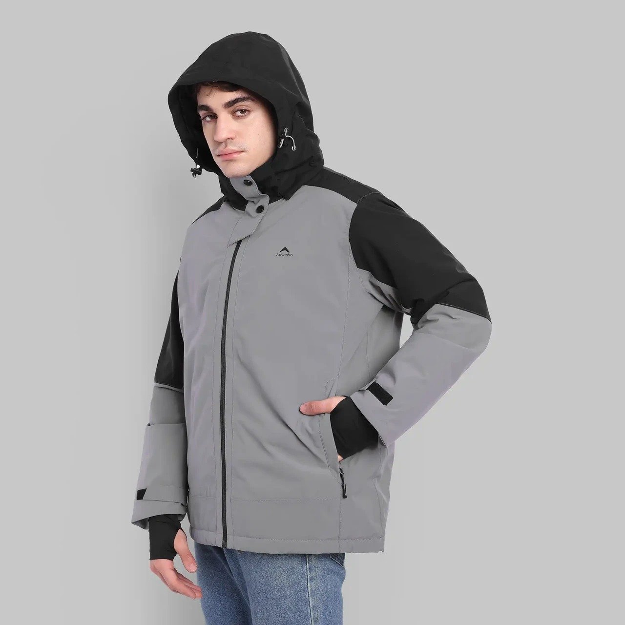 Waterproof jacket with detachable hoodie -20C WH