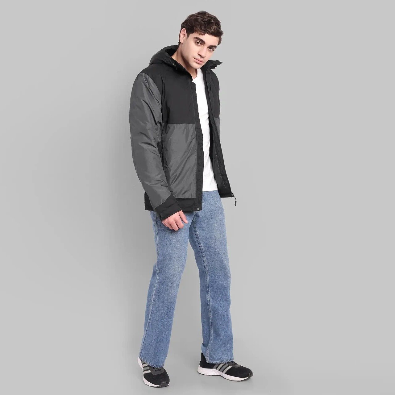 Waterproof Jacket with hoodie -10C ET - 1100 - Black - Image 5