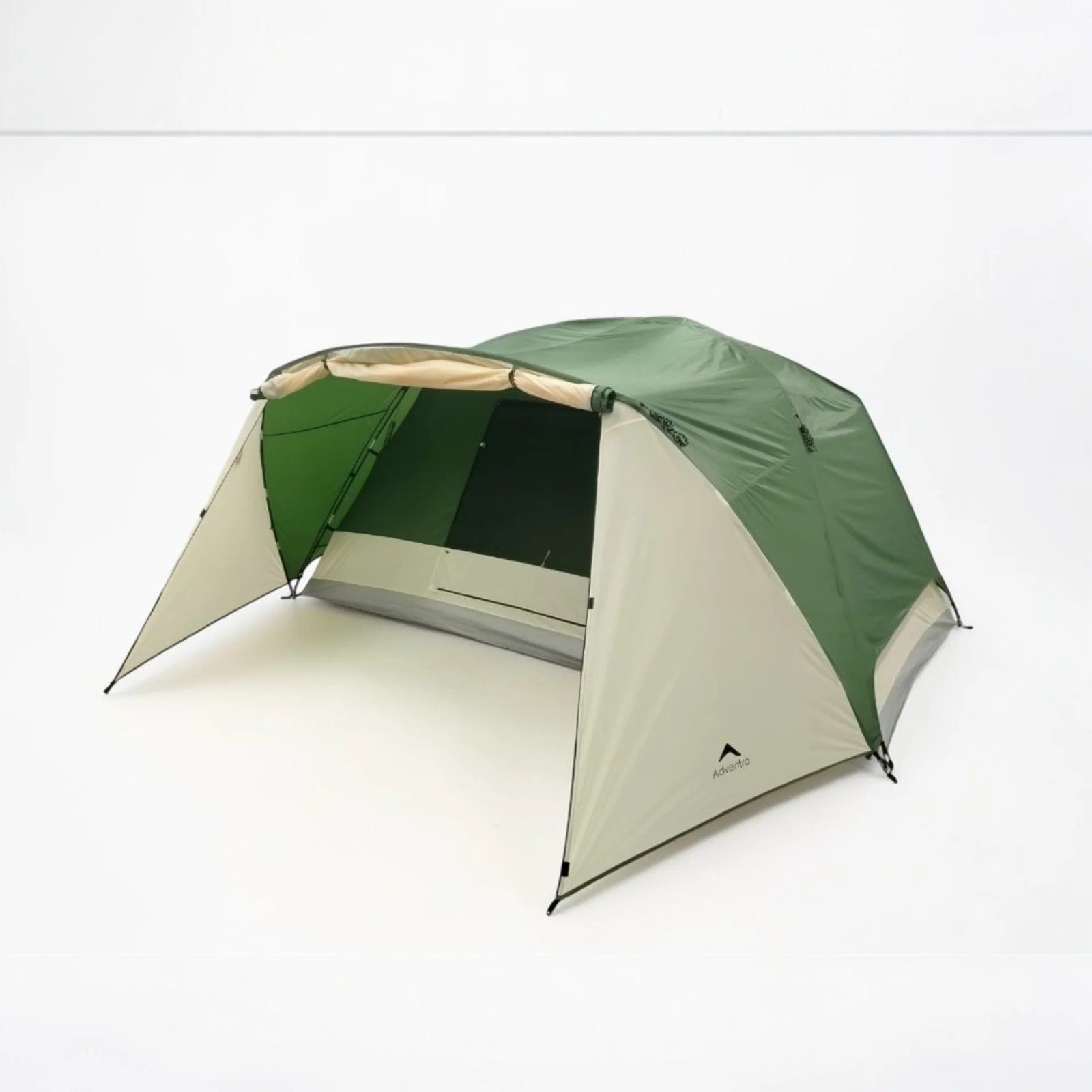 6-Person Waterproof Large Dome Camping Tent with UV Protection & Wind-Ready ET1106 (Green) - Image 2