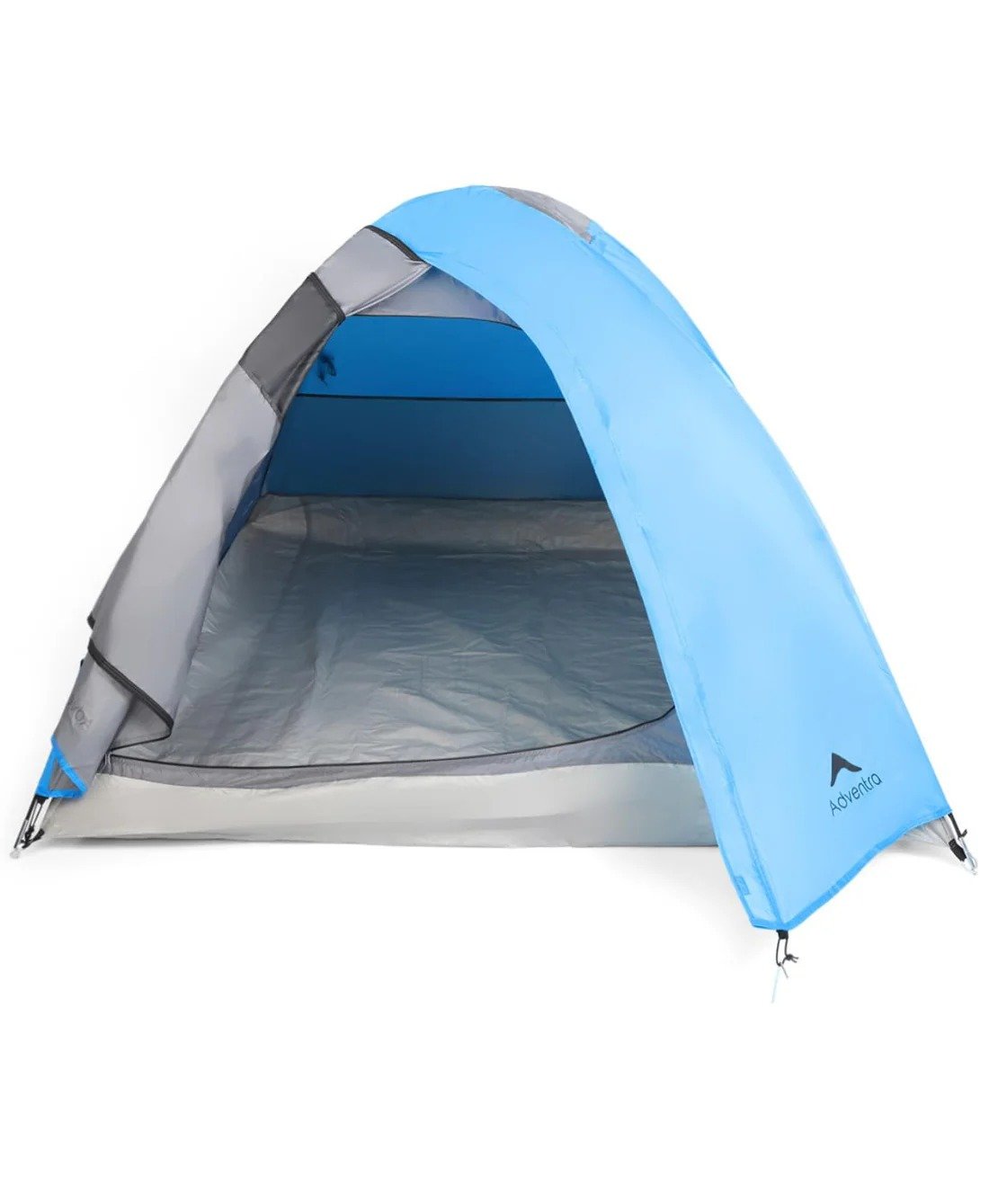 3-Person Camping Tent with UV Protection & Waterproof Flysheet (ET1100) Aqua Blue - Image 4