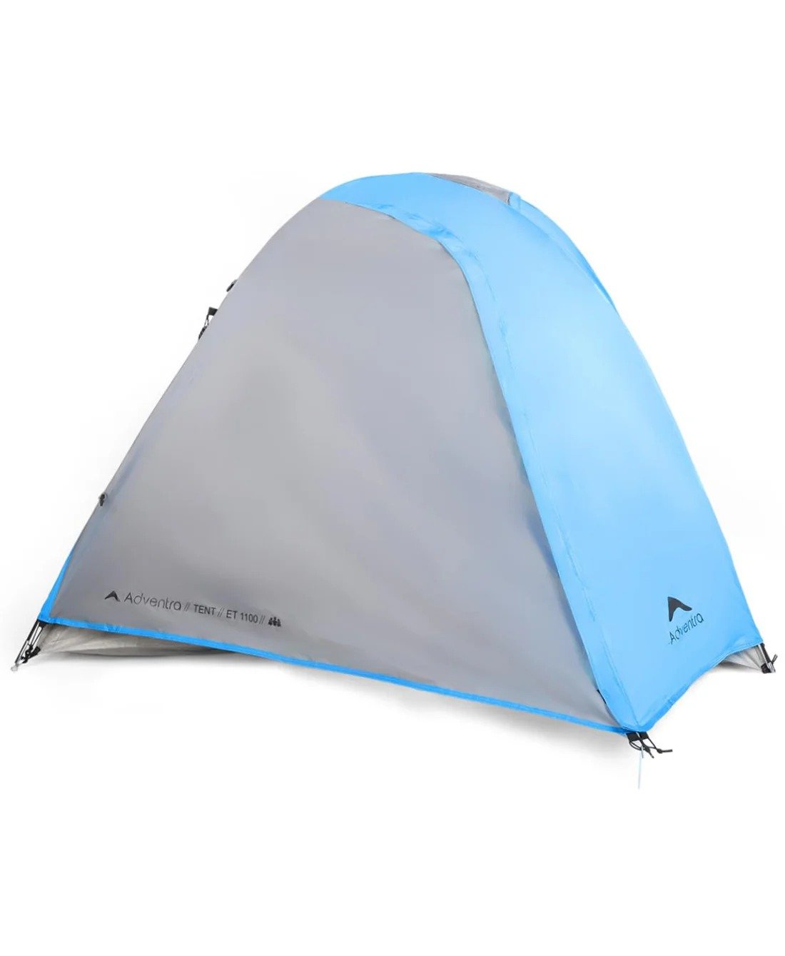 3-Person Camping Tent with UV Protection & Waterproof Flysheet (ET1100) Aqua Blue - Image 6