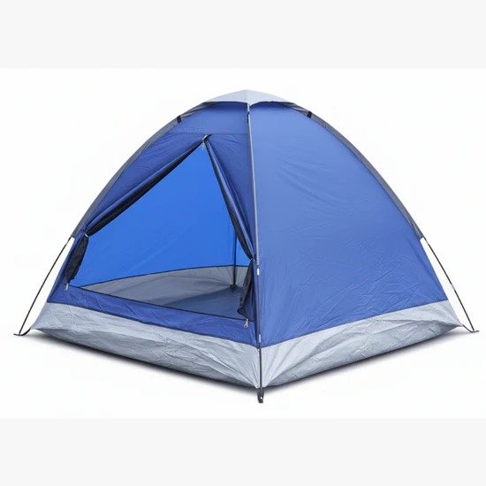 Adventra 2Person Camping Tent | Water Resistant |UV Protection|Wind ready |Portable | ET1102 | Navy Blue