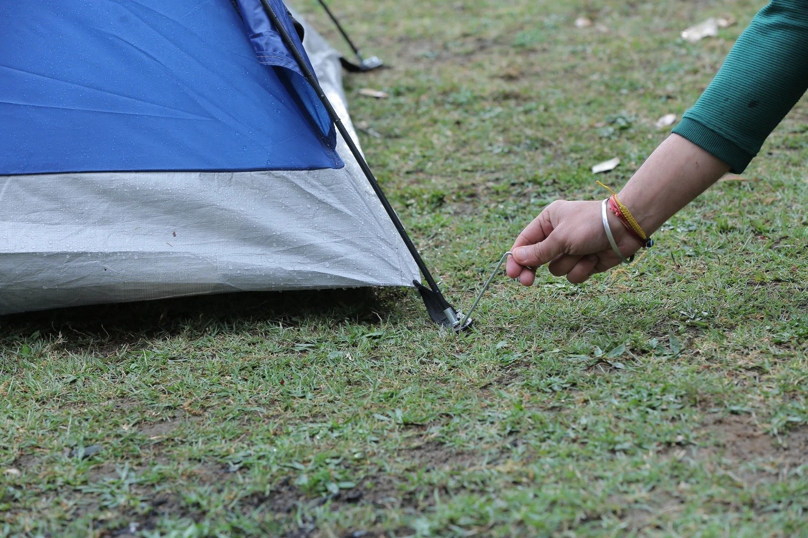 Adventra 2Person Camping Tent | Water Resistant |UV Protection|Wind ready |Portable | ET1102 | Navy Blue - Image 3