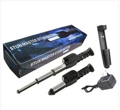 Current Torch Stun Gun Baton 800000 Volts with LED Flashlight TW-09