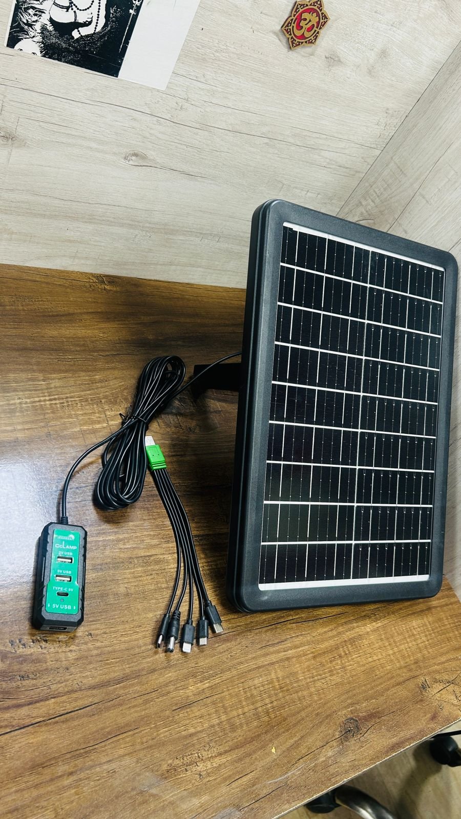 Portable Solar Panel Waterproof USB Fast Charging Outdoor Emergency Charging - Image 8